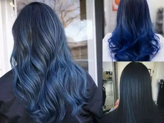 蓝黑发色可以保持多久