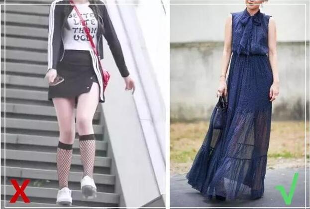 女人穿长裙好还是短裙好？