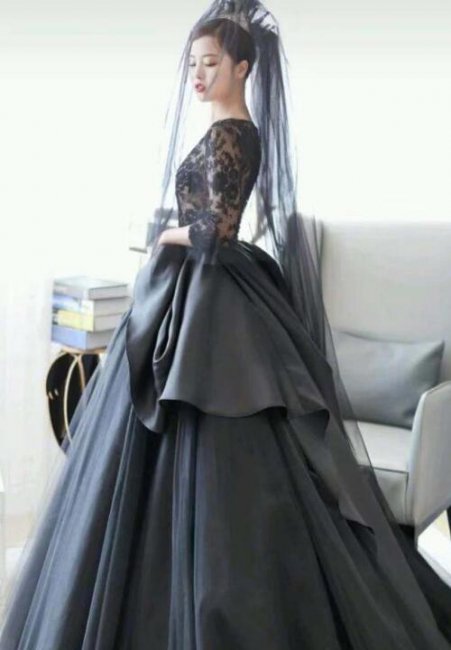 婚礼有穿黑色婚纱的吗 结婚可以穿黑色婚纱吗？_http://www.tianyiqj.com_热点资讯_第3张