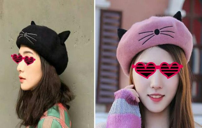 今年流行的日韩系贝雷帽