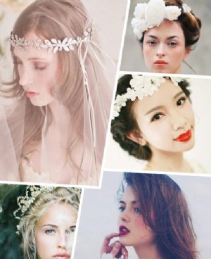 高贵典雅的欧式新娘妆造型图片