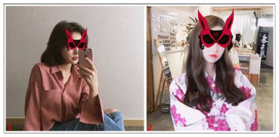 2022女生中分刘海发型图片
