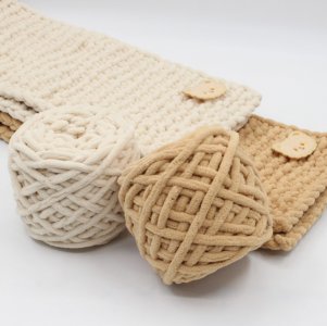 毛线围巾的编织方法 织围巾用多少mm的棒针好