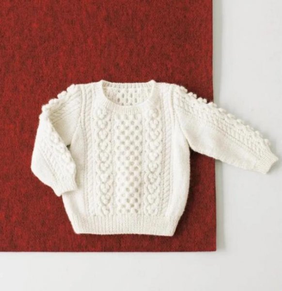 儿童毛衣编制方法