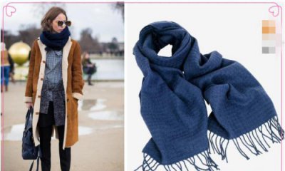 今年最流行的围巾款式图片 今年流行什么颜色的围巾女