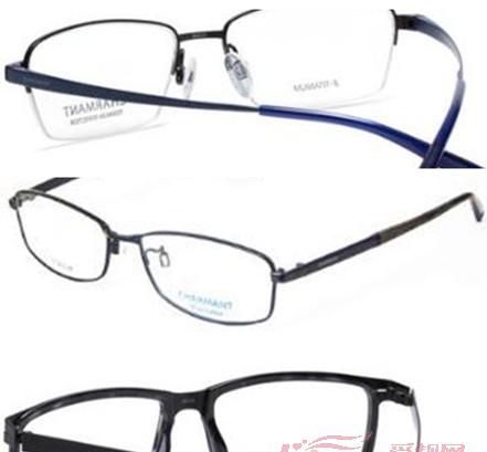 夏梦商务纯钛眼镜近视眼镜也有风格。