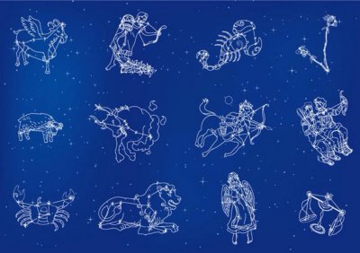 星座表十二星座月份表图片 12星座月份图表了解星座与月份的关系