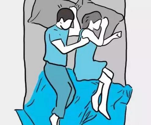 男人睡觉一般把手放在哪里